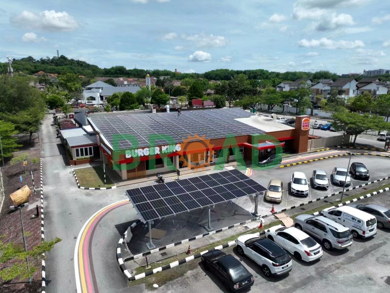 BIPV carpark in Malaysia