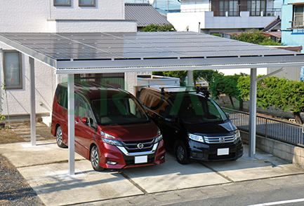 carport सौर बढ़ते प्रणाली